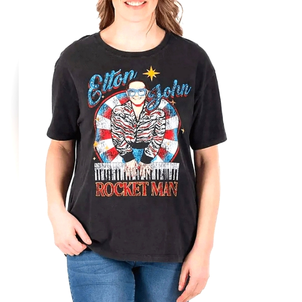 Elton John Graphic Tee